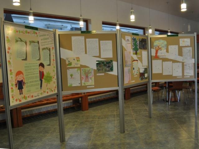 „Levelek az erdőkért” kiállítás az Ökoturisztikai Központban