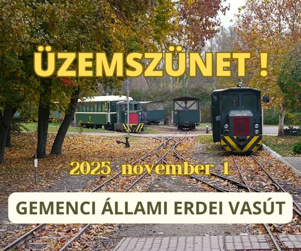 Ökoturisztikai Központunk zárva tart November 1-jén